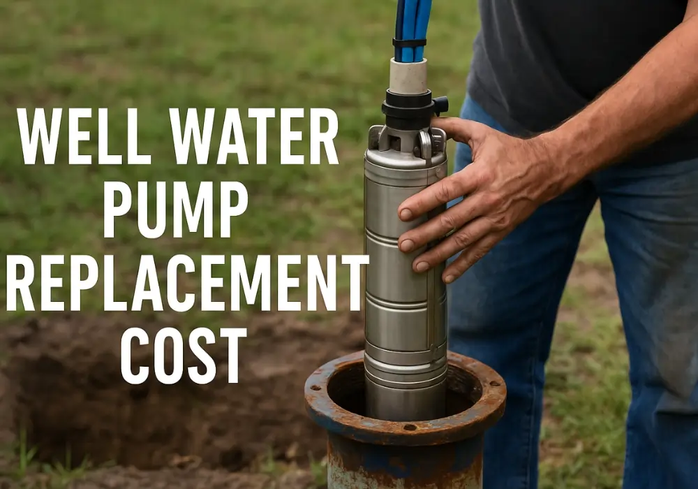 How Much to Replace Well Water Pump: Cost Breakdown and Key Factors